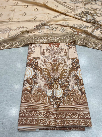 2Pc Dhanak Kameez & Dupatta Unstitched 73