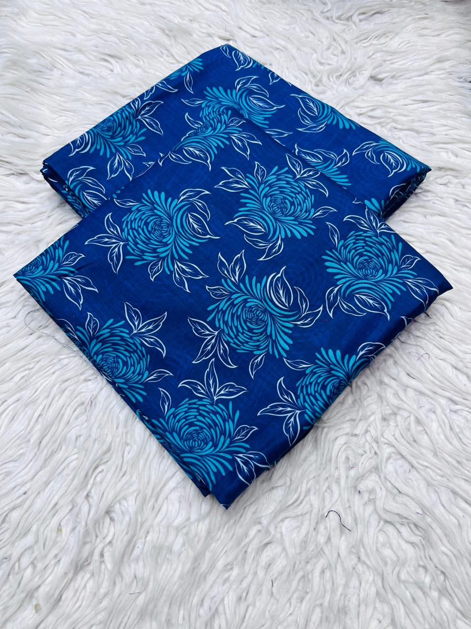 2Pc Crystal Linen Allover Suit Vol-0121