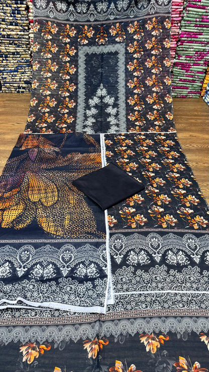 3Pc Brosha Dora Lawn - D 05
