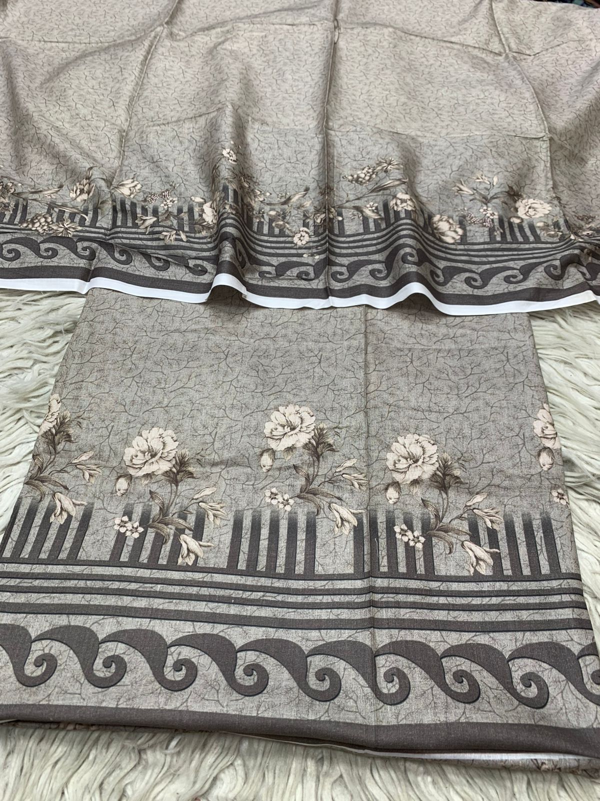 2Pc Lawn Kameez & Dupatta Printed Suit Vol-620