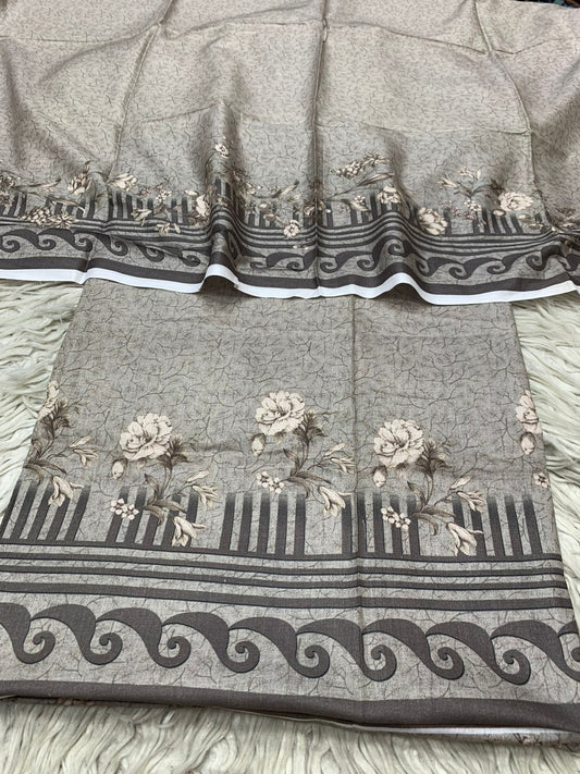 2Pc Lawn Kameez & Dupatta Printed Suit 620