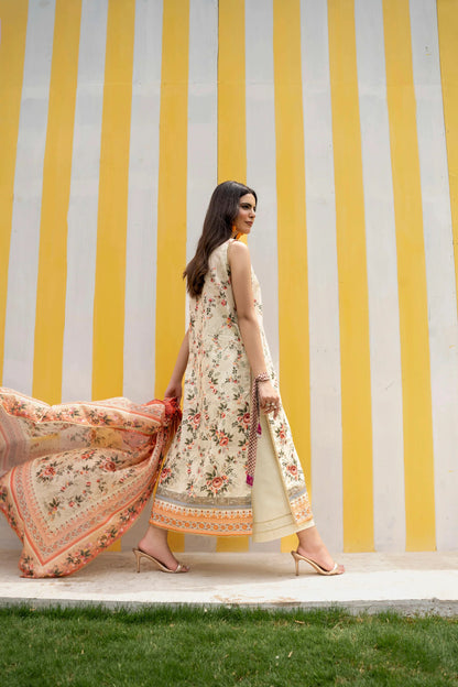 Firdous 2Pc Kameez & Trousers - D918