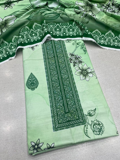 2Pc Staple Kameez & Dupatta Unstitched 63