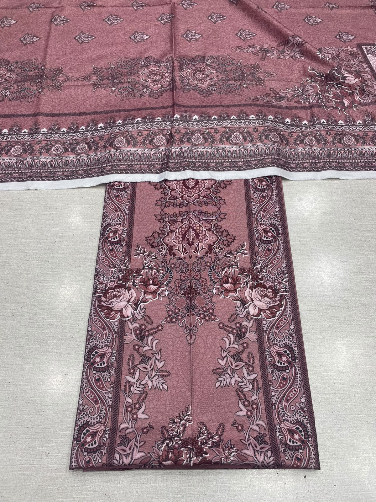 2Pc Dhanak Kameez & Dupatta Unstitched 73