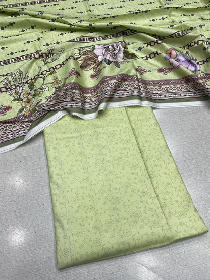 2Pc Staple Kameez & Dupatta Unstitched 63