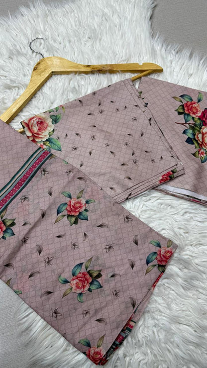 NOOR-E-JAHAN 3Pc Lawn  - #34585