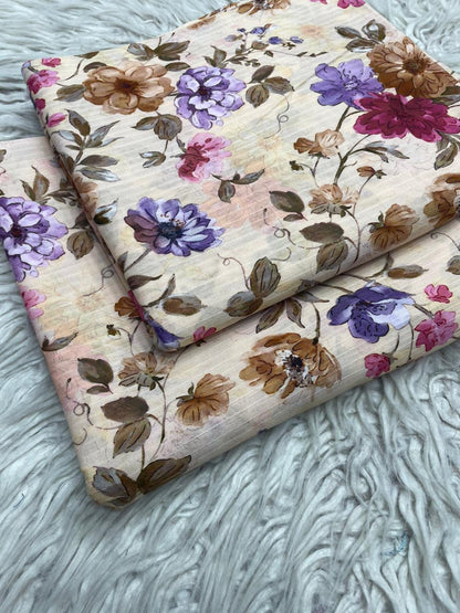 2Pc Lawn Bana Dora Digital Printed Suit Vol-21