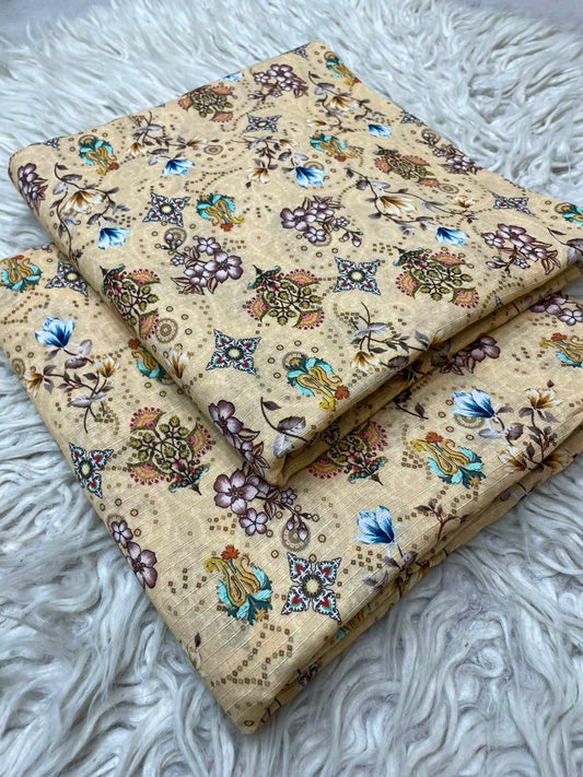 2Pc Same Printed Lawn Suit 495