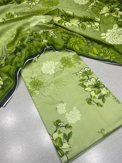 2Pc Karandi Kameez & Dupatta Unstitched Suit 66