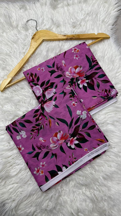 2Pc Lawn Allover Suit #40729