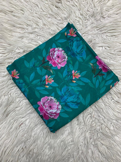 2Pc Supima Cross Slub Lawn Suit  Vol-05