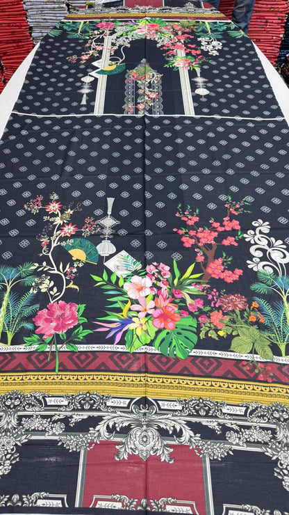 Firdous 2Pc Kameez & Trousers - D129