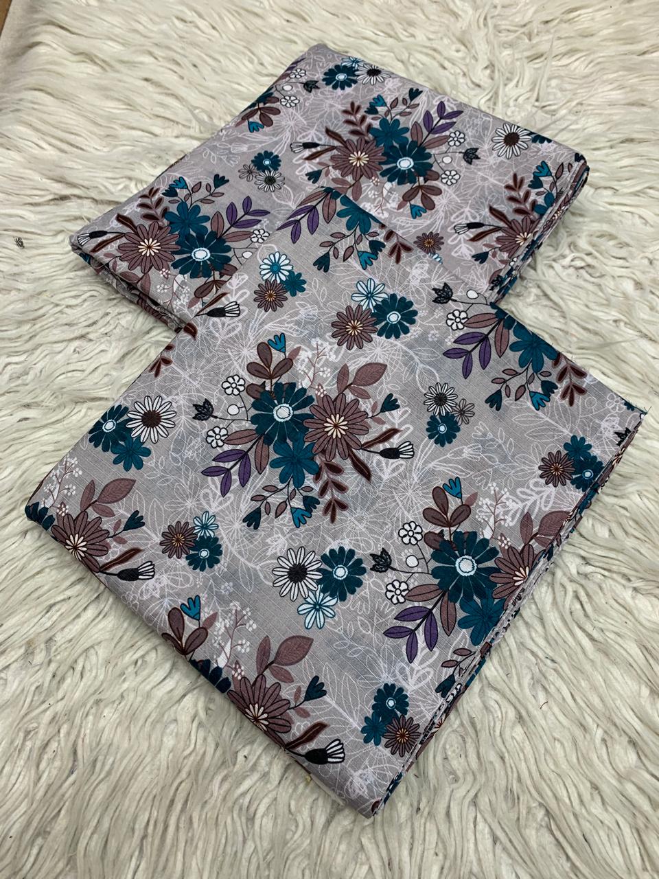 Gul Ahmad 2Pc Lawn Bana Dora Suit Vol-0165