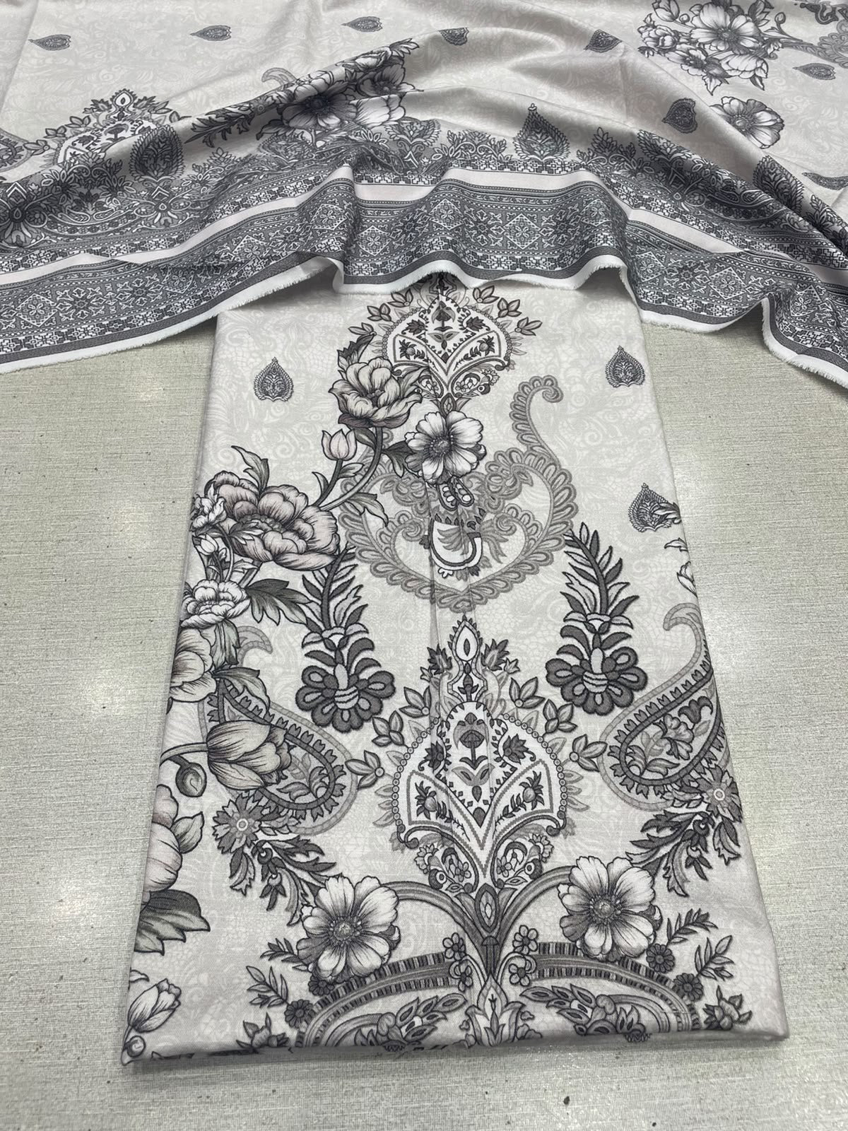 2Pc Dhanak Kameez & Dupatta Unstitched 73