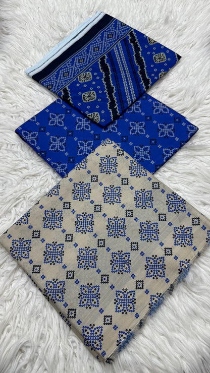 3Pc Supima Lawn Suit  - #41046