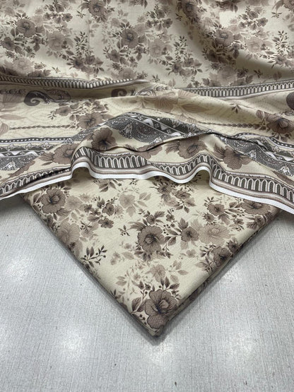 2Pc Dhanak Kameez & Dupatta Unstitched Suit 71