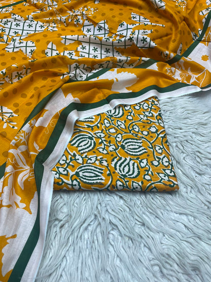 3Pc Same Digital Printed Lawn Suit 15