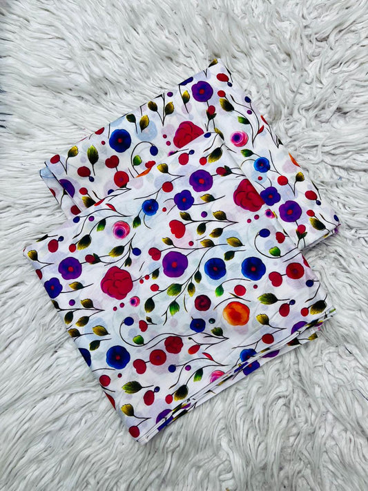 2PC Lawn Allover Digital Printed Unstitched Suit Vol-6178