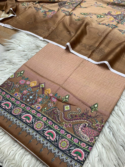 2Pc Lawn Kameez & Dupatta Printed Suit Vol-620