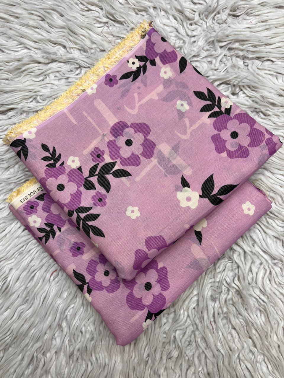 2Pc Chamki Lawn Digital Printed Suit Vol-513