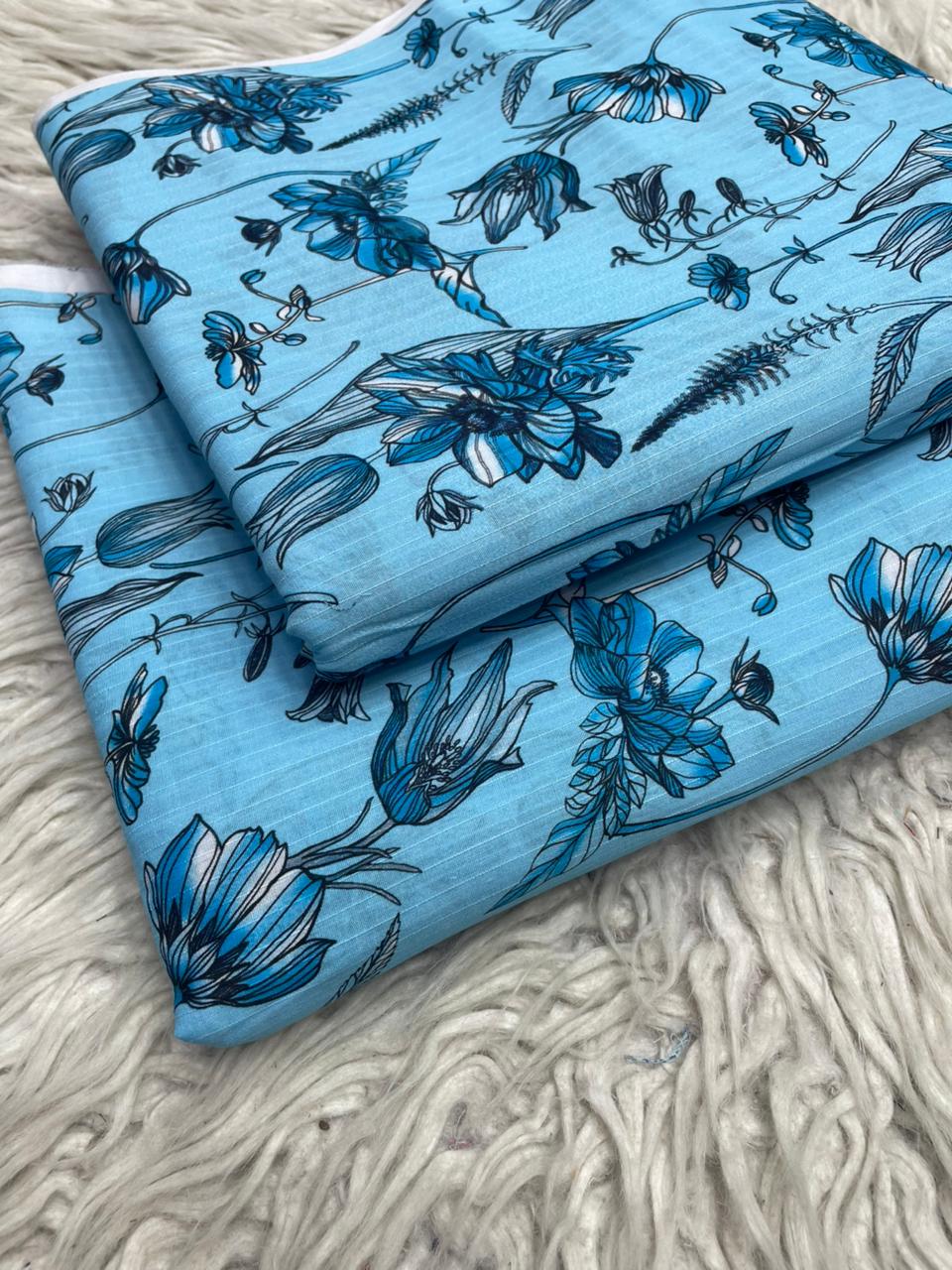 2Pc Lawn Bana Dora Digital Printed Suit Vol-21