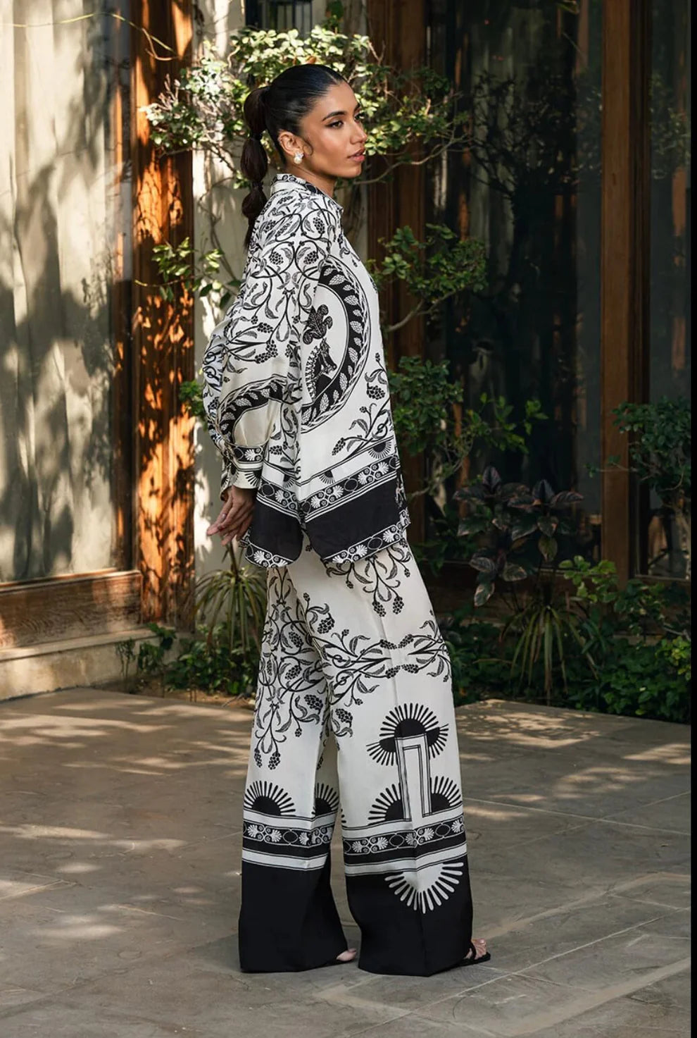 Lawn Co-Ord Set Vol-682