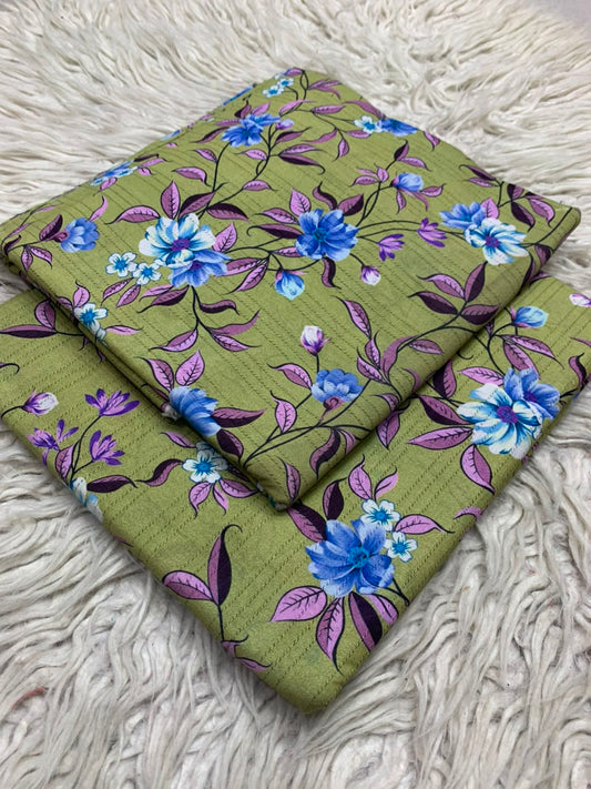 2Pc Bana Dora Lawn Unstitched Suit 294