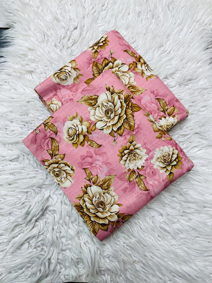 2 PC Slub Khaddar Allover Unstitched Suit Vol-0120