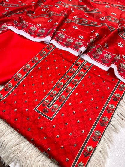 3Pc Sapphire Lawn Digital Printed Unstitched Suit 0200