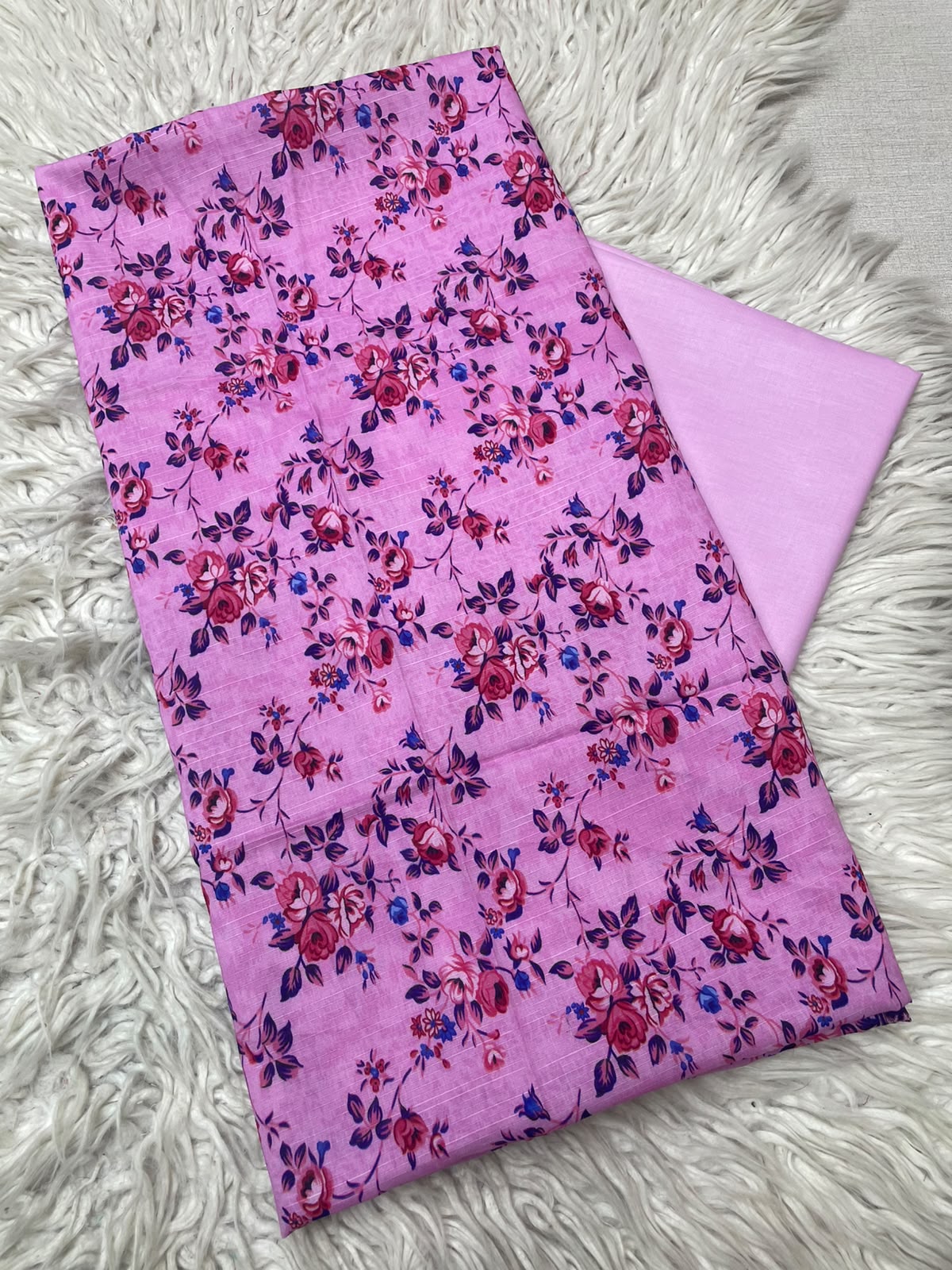 2Pc Printed Lawn Unstitched Suit 1250