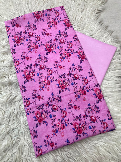 2Pc Printed Lawn Unstitched Suit 1250