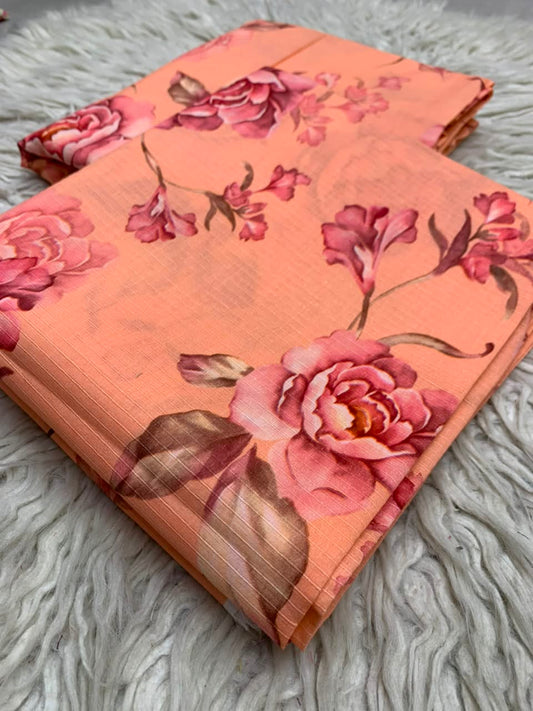 2Pc Same Printed Bana Dora Lawn 47