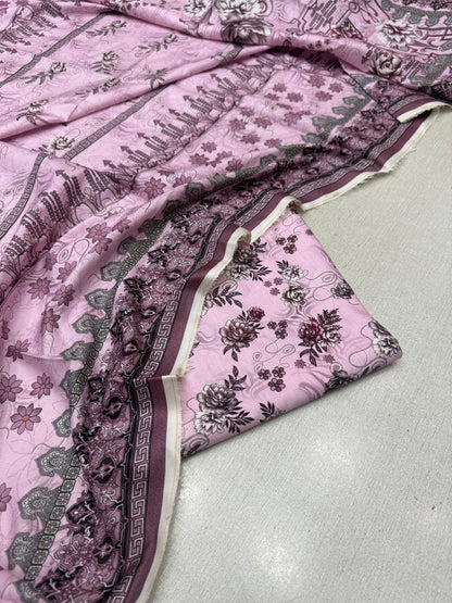 2Pc Kamal Slub Kameez & Dupatta Unstitched 61