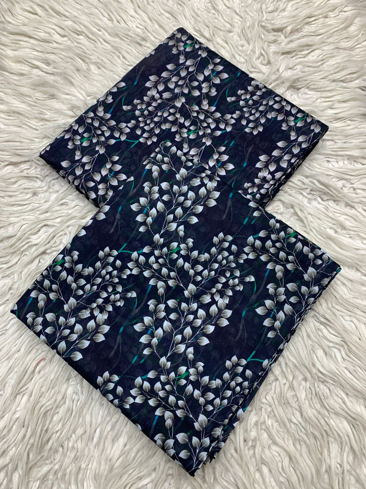 2Pc Al karam Lawn Digital Printed Unstitched Suit Vol-490