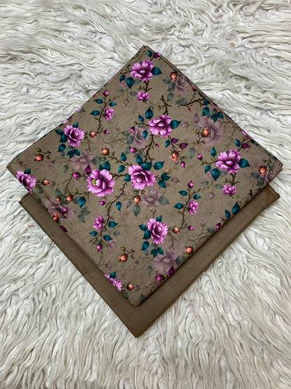 2Pc Printed Lawn Unstitched Suit 15