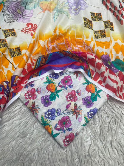 3Pc Same Digital Printed Lawn Suit 15