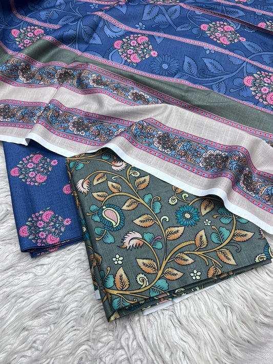 3Pc Sapphire Khaddar Vol-6173