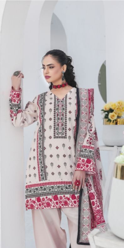 Noura Premium Lawn 3pc - 0140