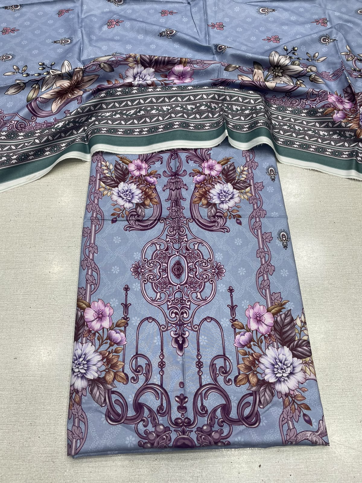 2Pc Staple Kameez & Dupatta Unstitched 63
