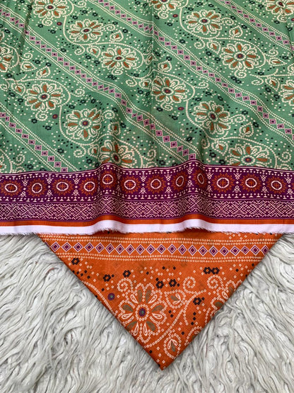 90x88 2Pc Bareeze Lawn Kameez & Dupatta Printed Suit Vol-0211