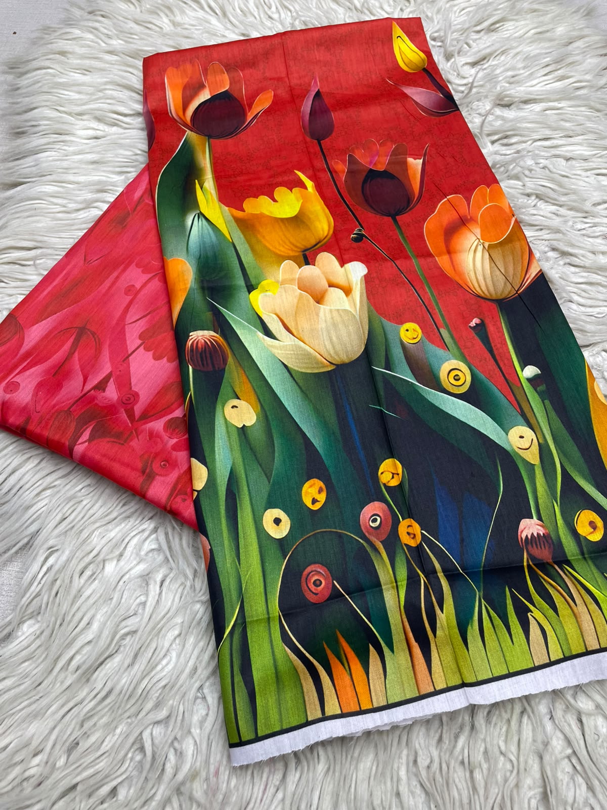 2Pc Same Printed Lawn Suit 6224