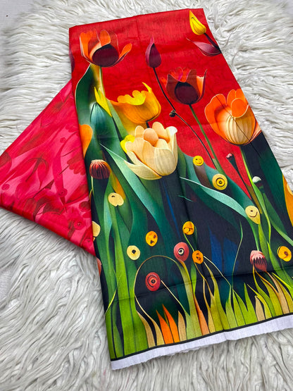 2Pc Same Printed Lawn Suit 6224