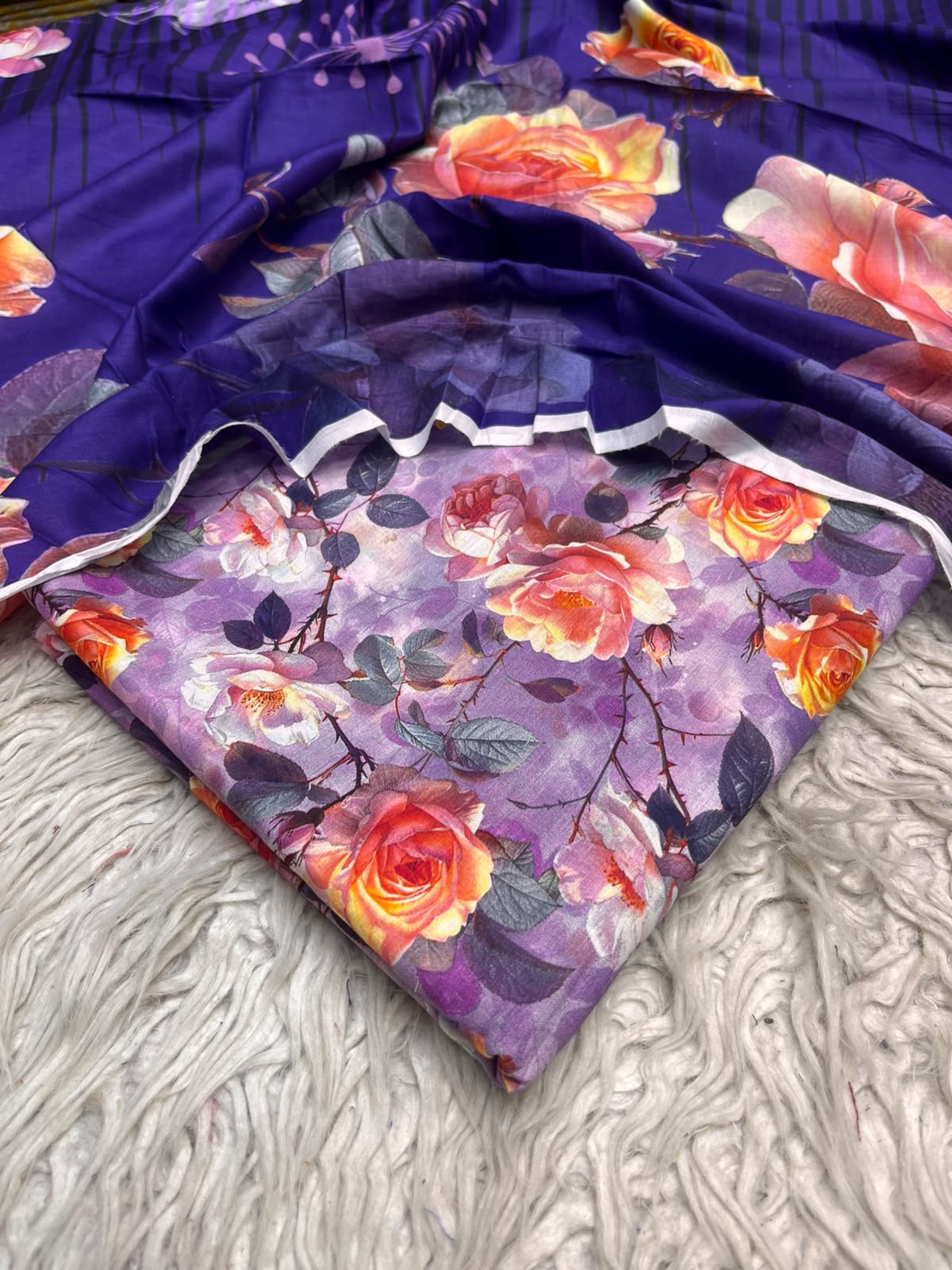 3Pc Same Digital Printed Lawn Suit 15