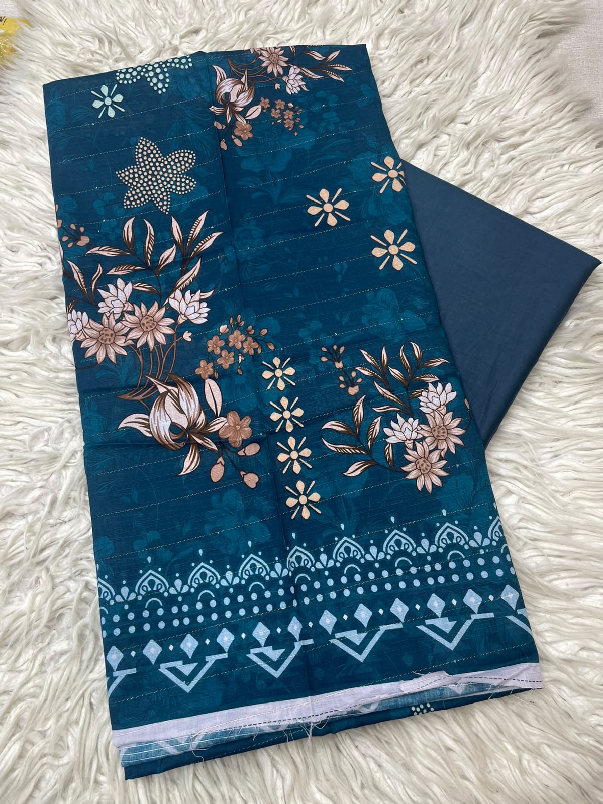 2Pc Printed Lawn Unstitched Suit 1250