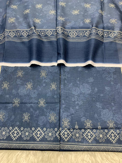 2Pc Sapphire Lawn Bana Dora Kameez & Duppata Vol-3204