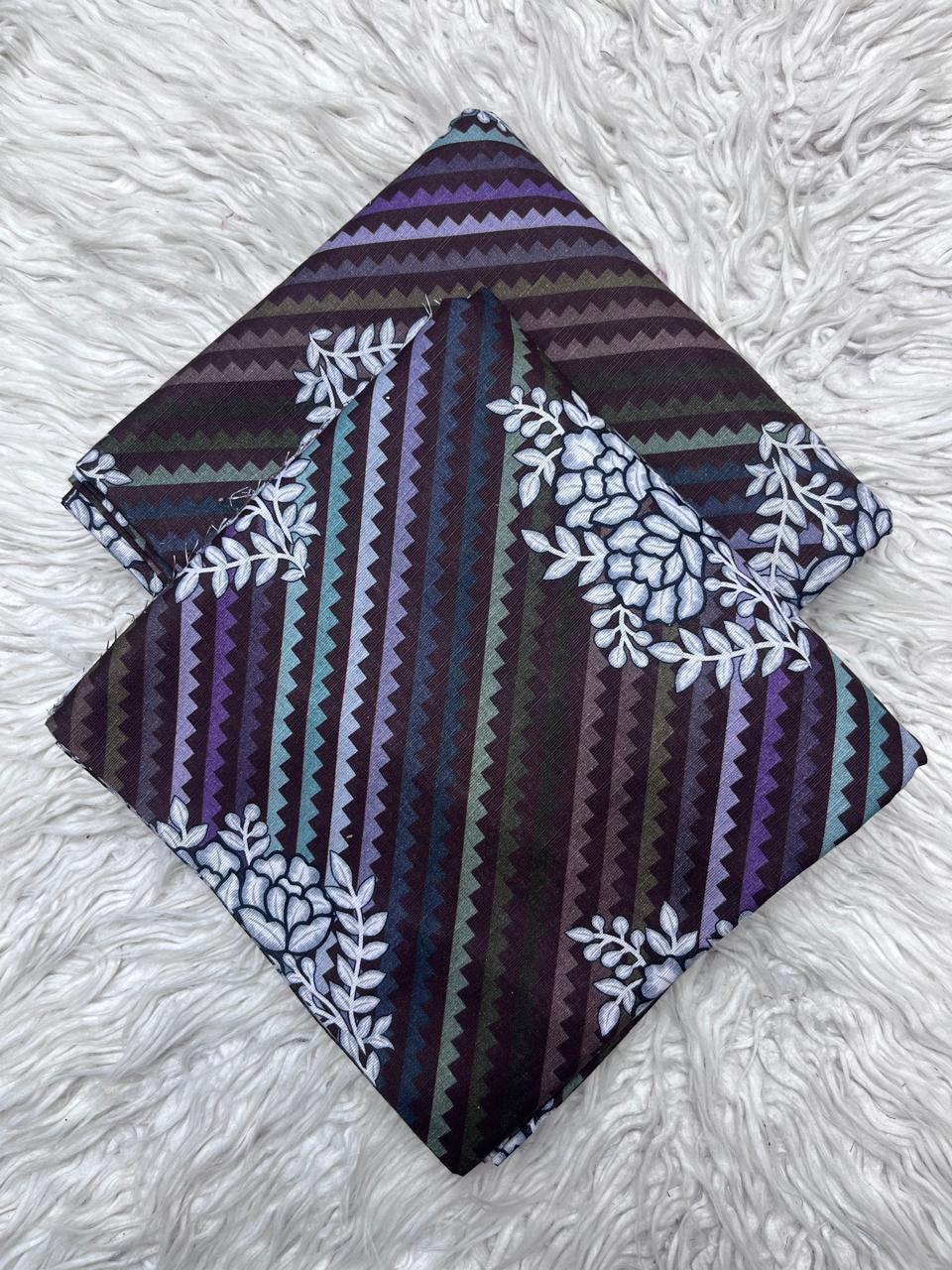 2Pc Maria.B Slub Khaddar Suit Vol-3188