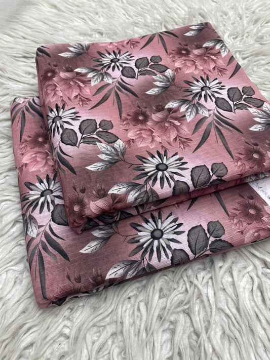 2Pc Lawn Bana Dora Digital Printed Suit Vol-18