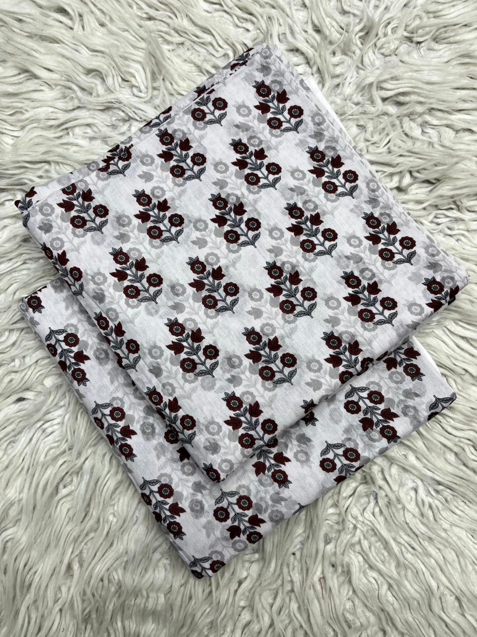 2Pc Maria.B. Lawn Digital Printed Suit Vol-0175