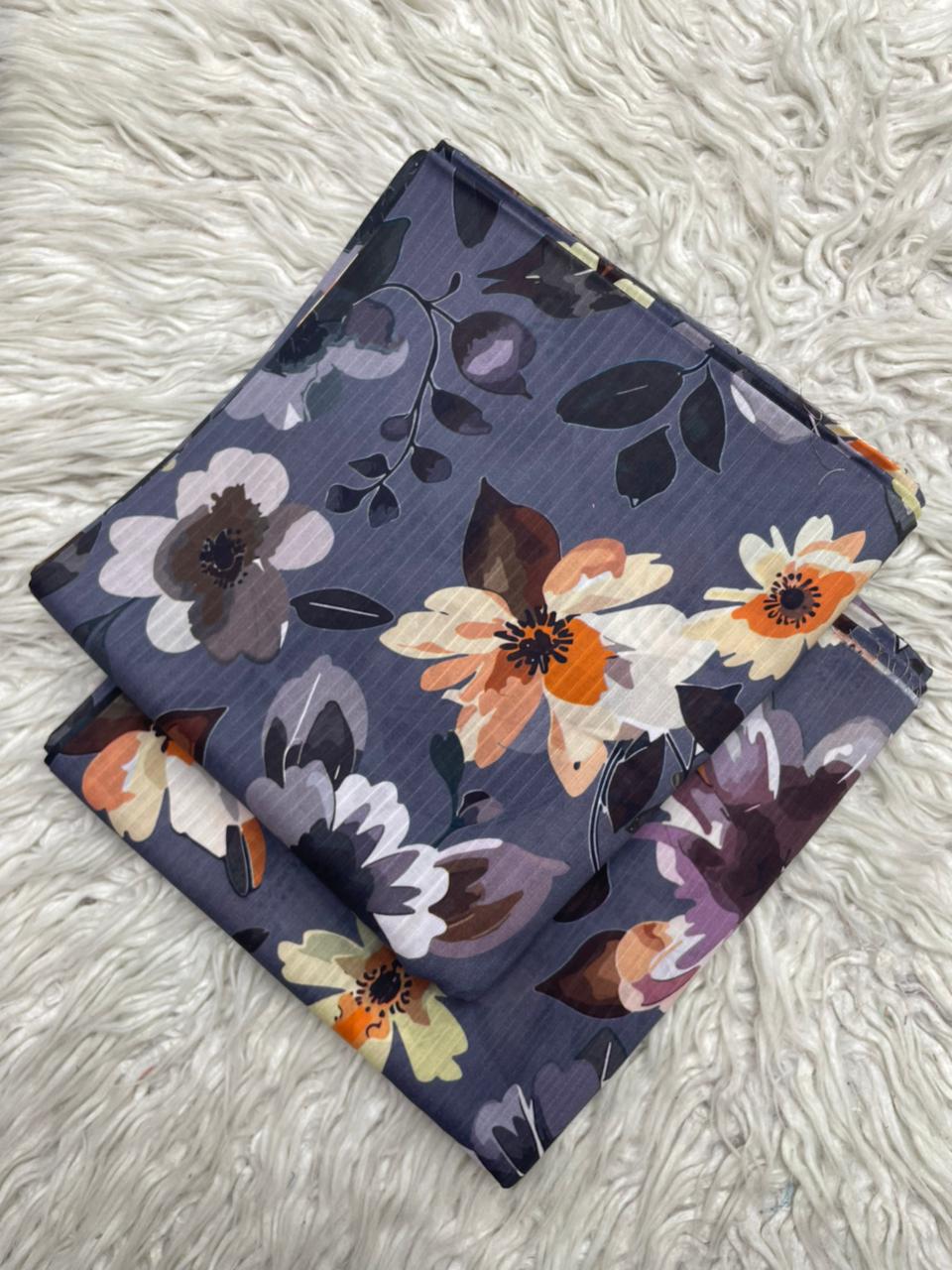 2Pc Lawn Bana Dora Digital Printed Suit Vol-21