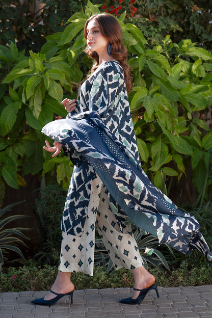 3 Piece Supima Lawn - #38362